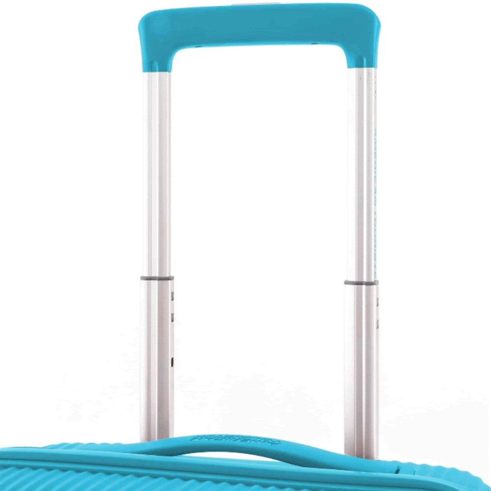 Maleta Rígida Curio Spinner 69/25 Exp Tsa Mediana Azul