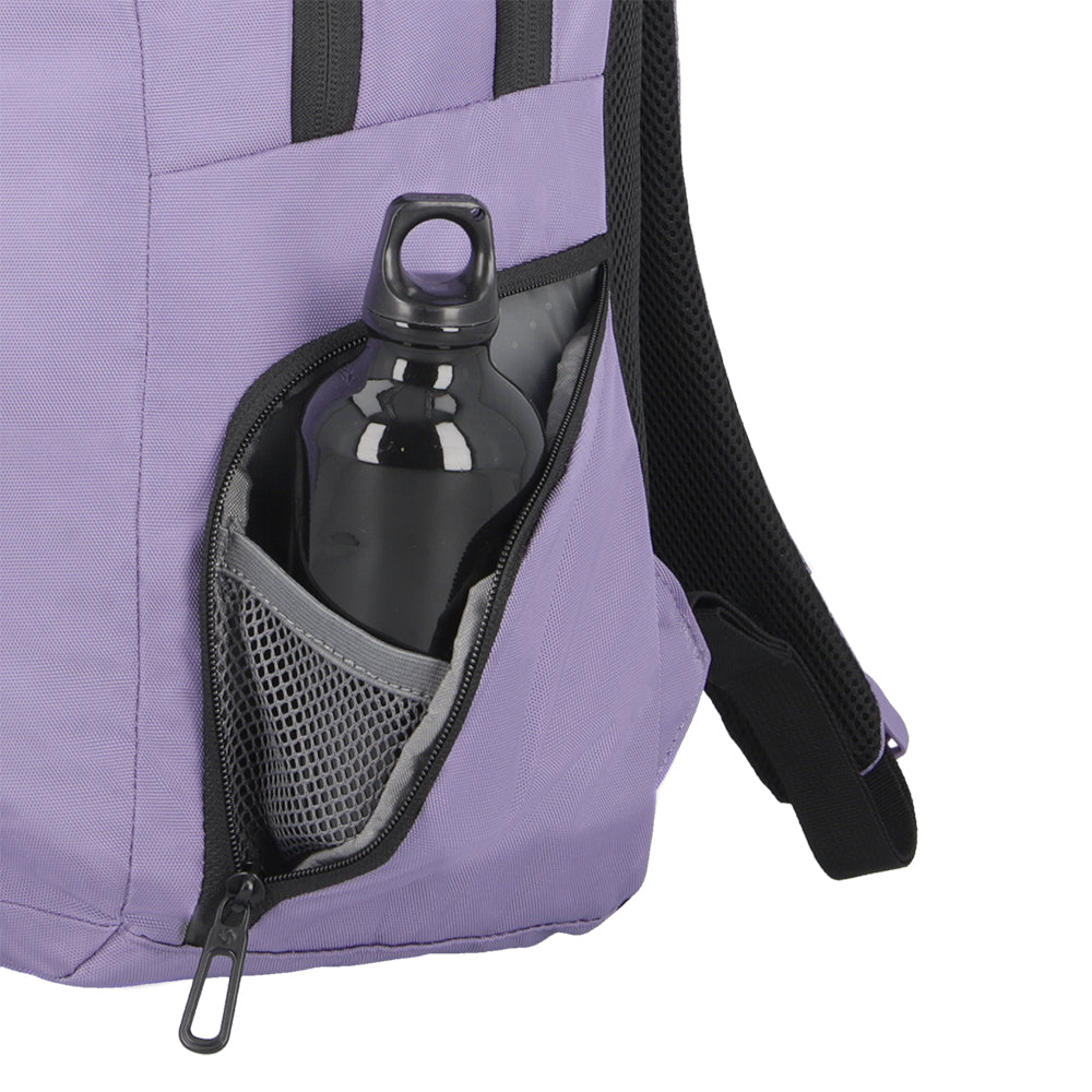 Mochila para laptop mujer Acceleration Riverland morado 17