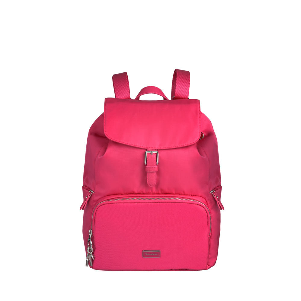 Mochila KARISSA 2.0 Backpack 3 pockets 1 buckle Mediana Raspberry Pink