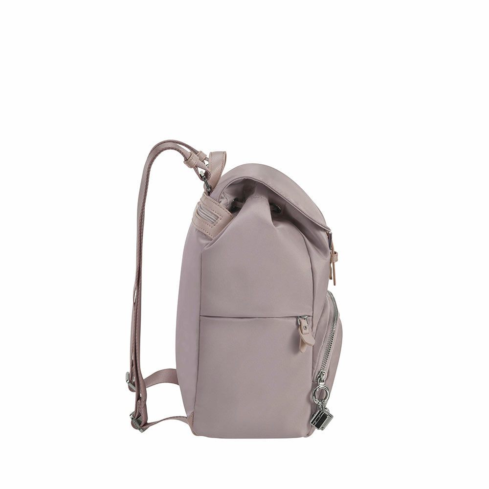 Mochila Casual Karissa 2.0 Backpack 3 Pockets 1 Buckle Pale Mauve