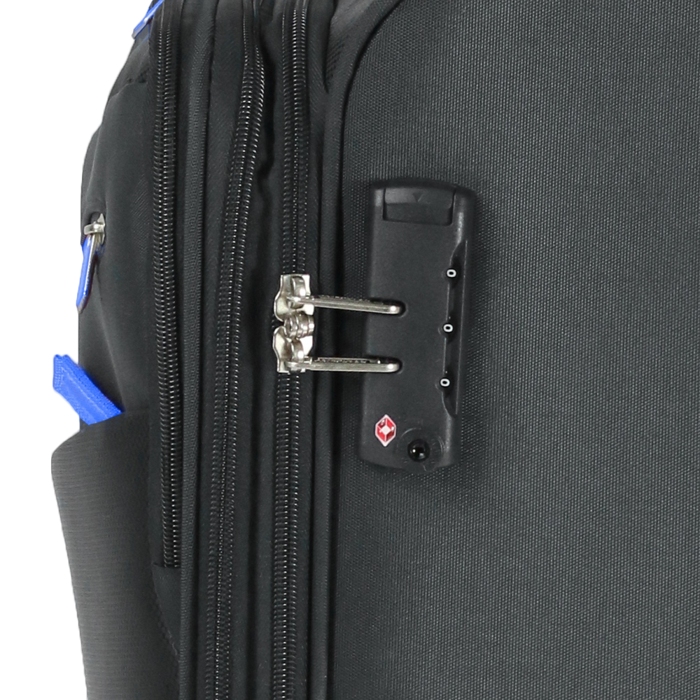 Maleta Fiji Spinner 71Cm Tsa Mediana Black