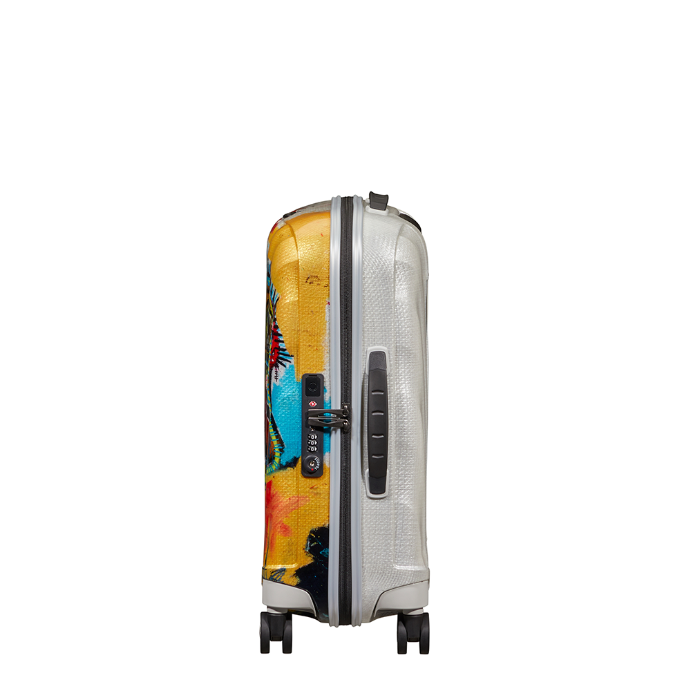Maleta de cabina C-lite x Basquiat Untitled Skull