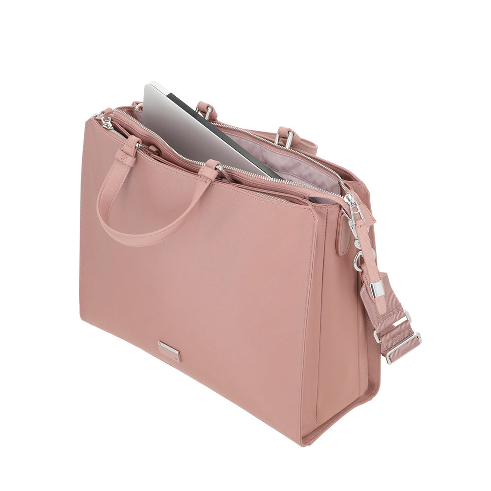 Bolsa Tote para notebook Be-Her 15.6" Rosa