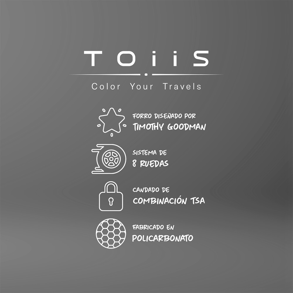 Maleta TOIIS C TCS Mustard Cabina