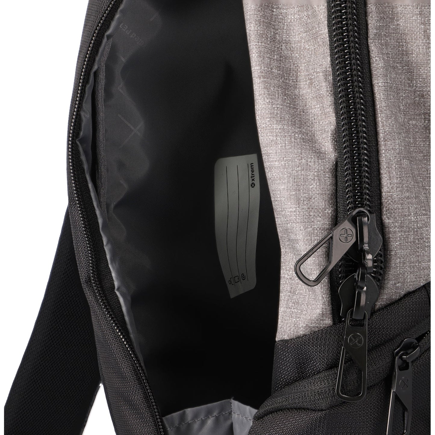 Mochila Techno West 258 Cinza
