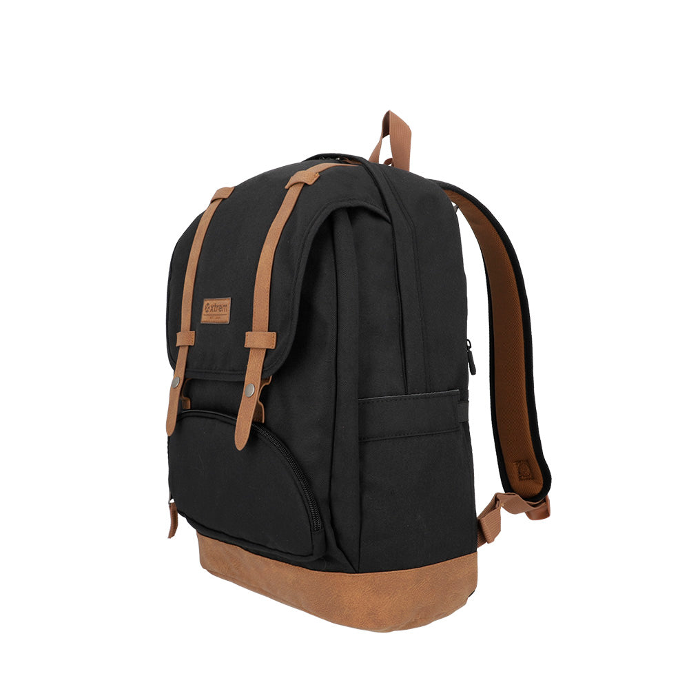 Mochila para Notebook 16" masculina Straps Preta