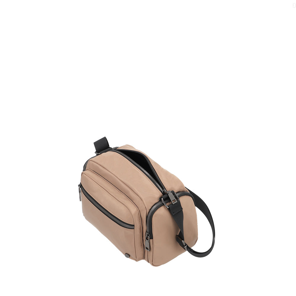 Bolsa transversal Kiara bege