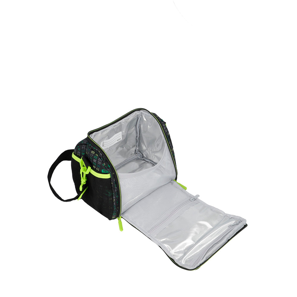 Lancheira Infantil masculina Térmica New Break Dino Verde