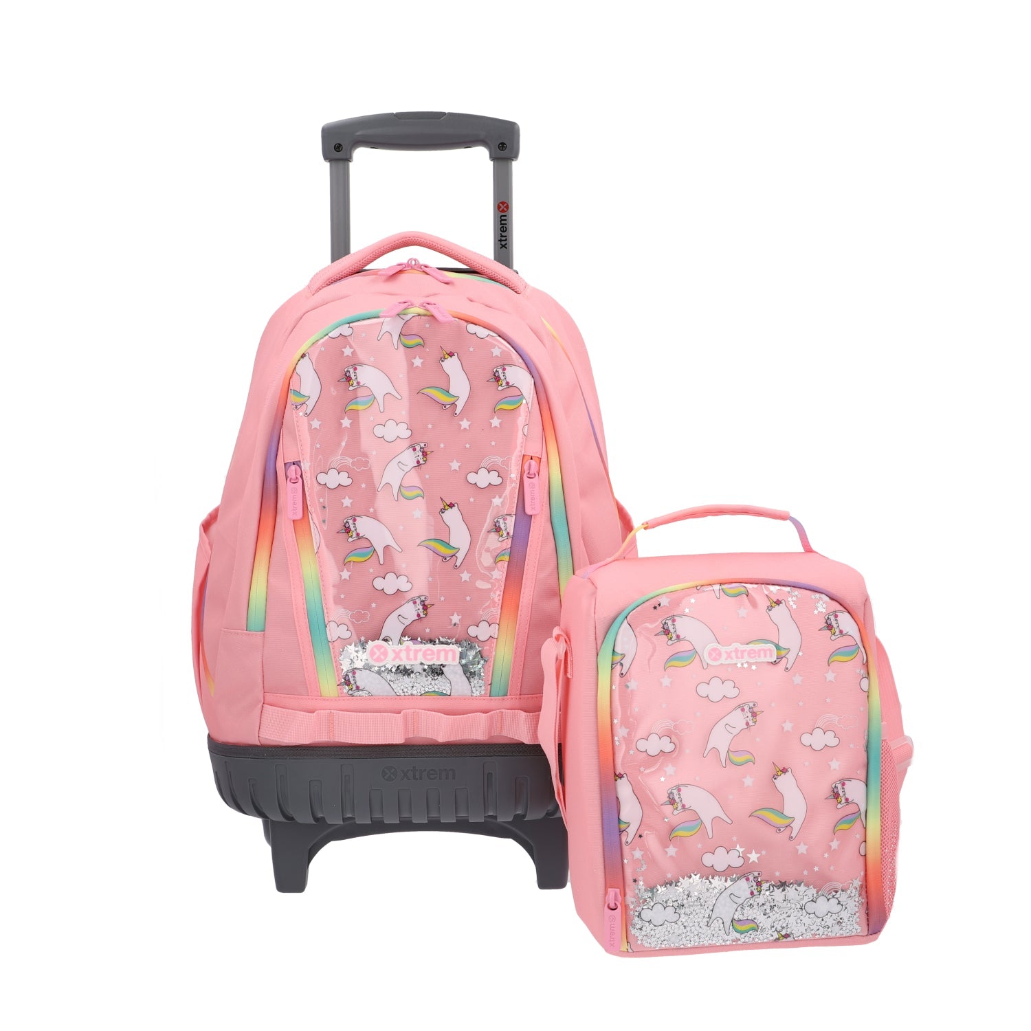 Set 2Pc Trolley Set Cross Pack 298 Pink Cati