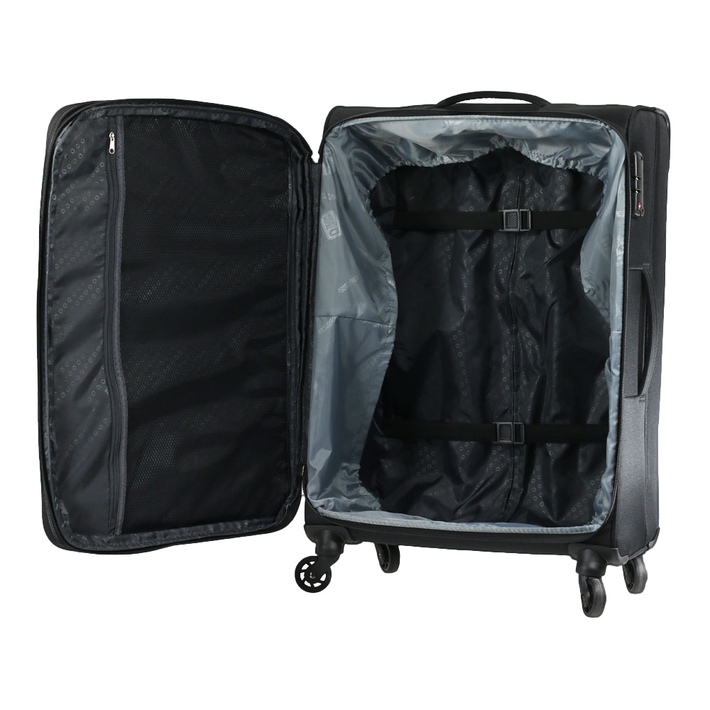 Maleta Suave LAYTON SPINNER 69/25 EXP Mediana BLACK