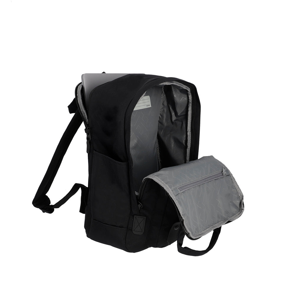 Mochila para notebook 16" feminina Portland Preta