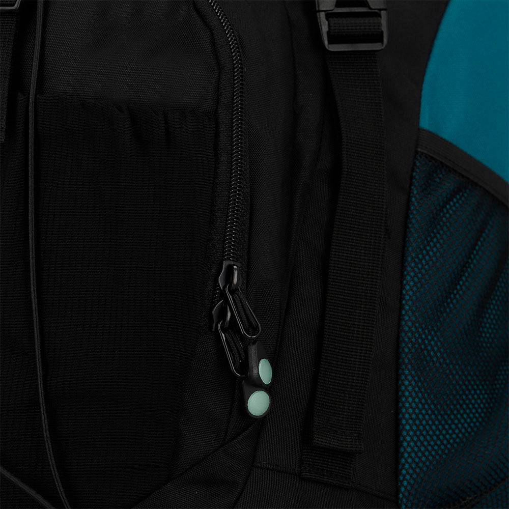 Mochila Trail Pro 2.0 4XT Preta e Azul Petróleo