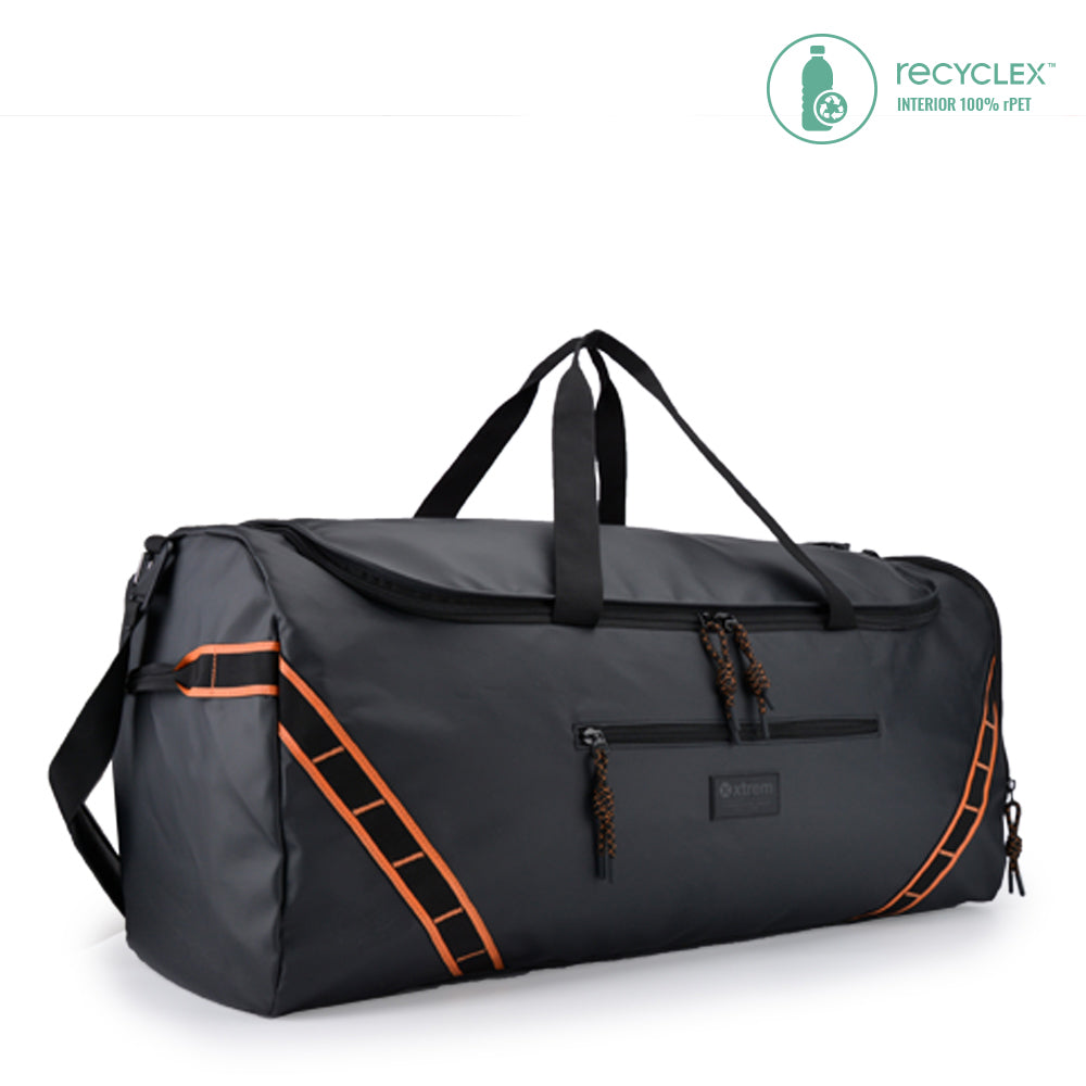 Bolso Traveller XL SS22 Negro/Naranjo