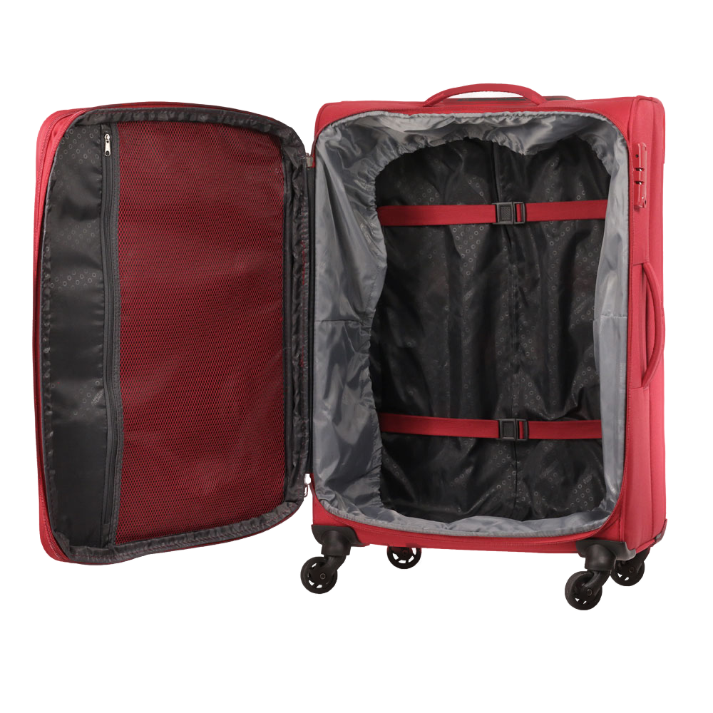Maleta Suave LAYTON SPINNER 69/25 EXP Mediana RED