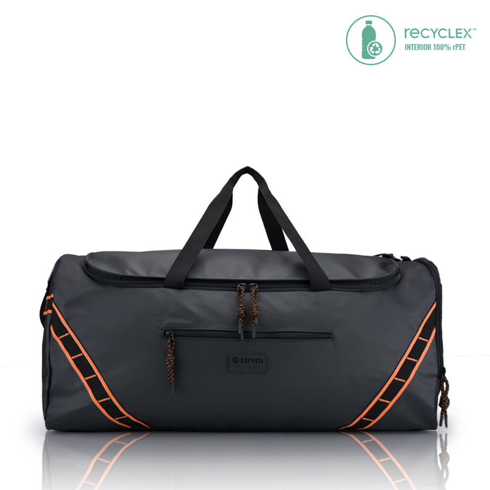 Bolso Traveller XL SS22 Negro/Naranjo