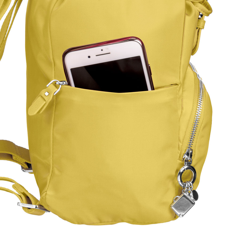 Mochila KARISSA 2.0 Backpack 3 pockets 1 buckle Chica Golden Yellow