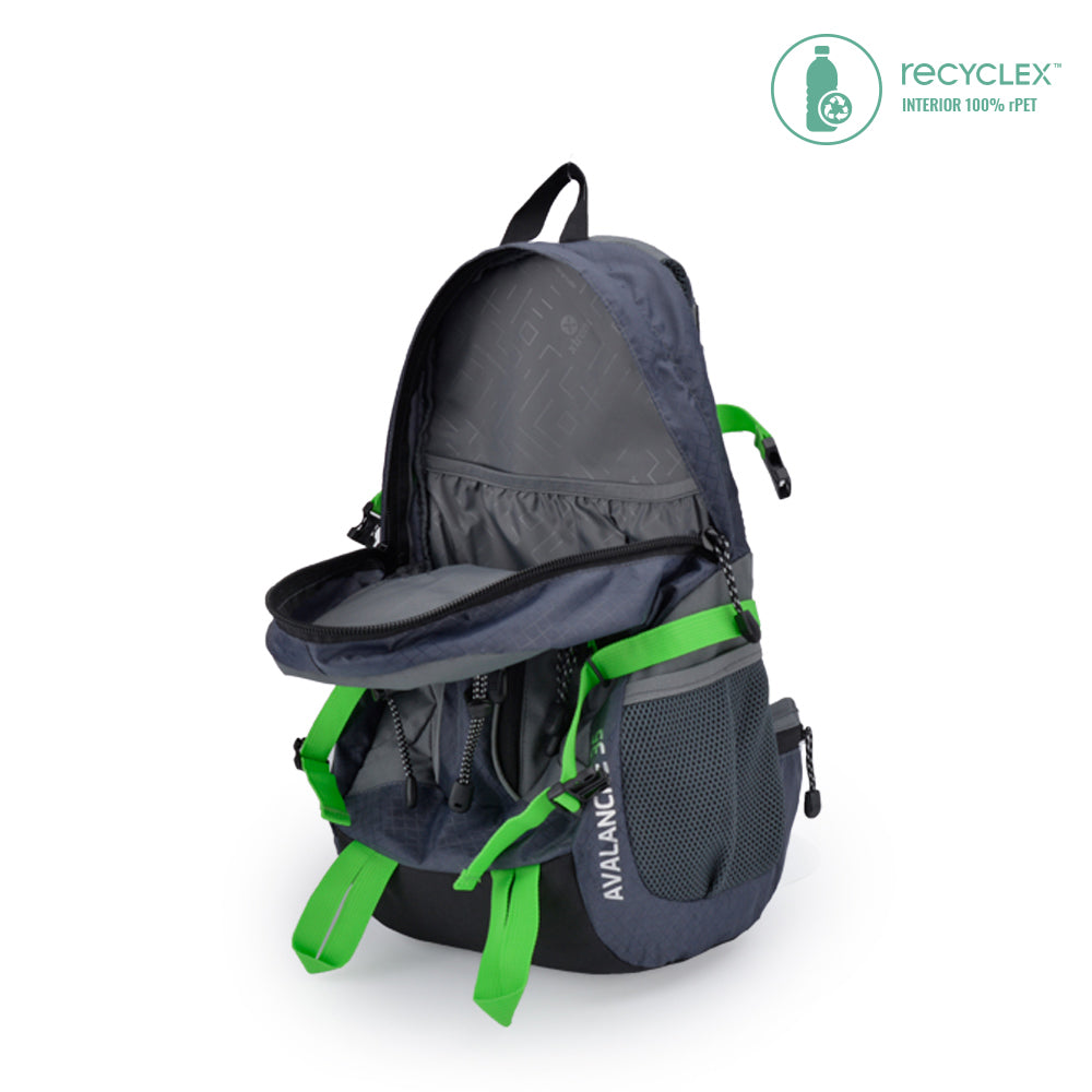 Mochila Avalanche SS22 Gris/Verde