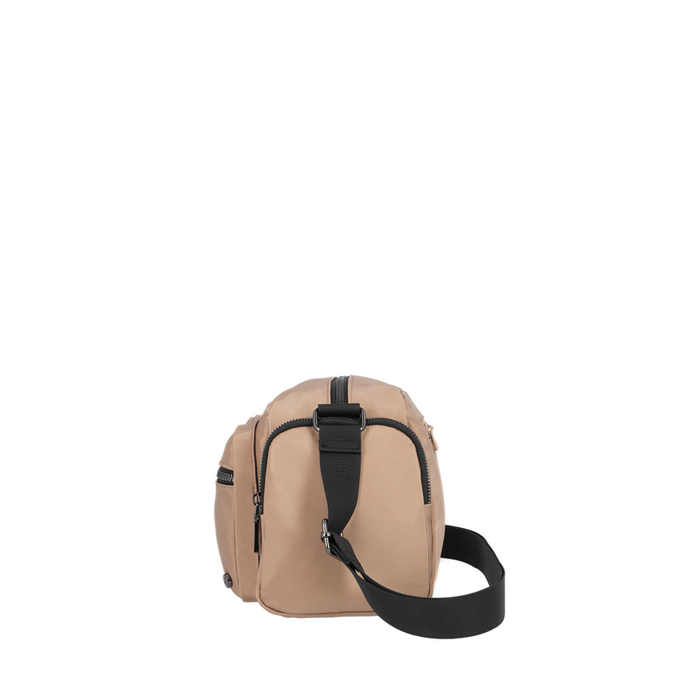 Bolsa transversal Kiara bege