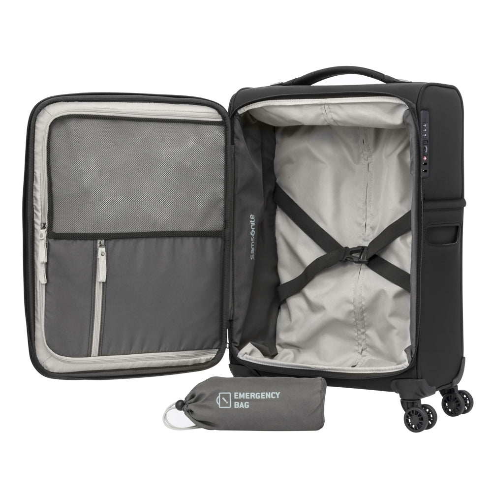 Maleta 72H Dlx 55/20 Black Cabina 31,48 Lts