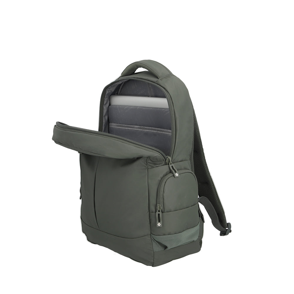 Mochila para laptop hombre Acceleration Citadel verde 17
