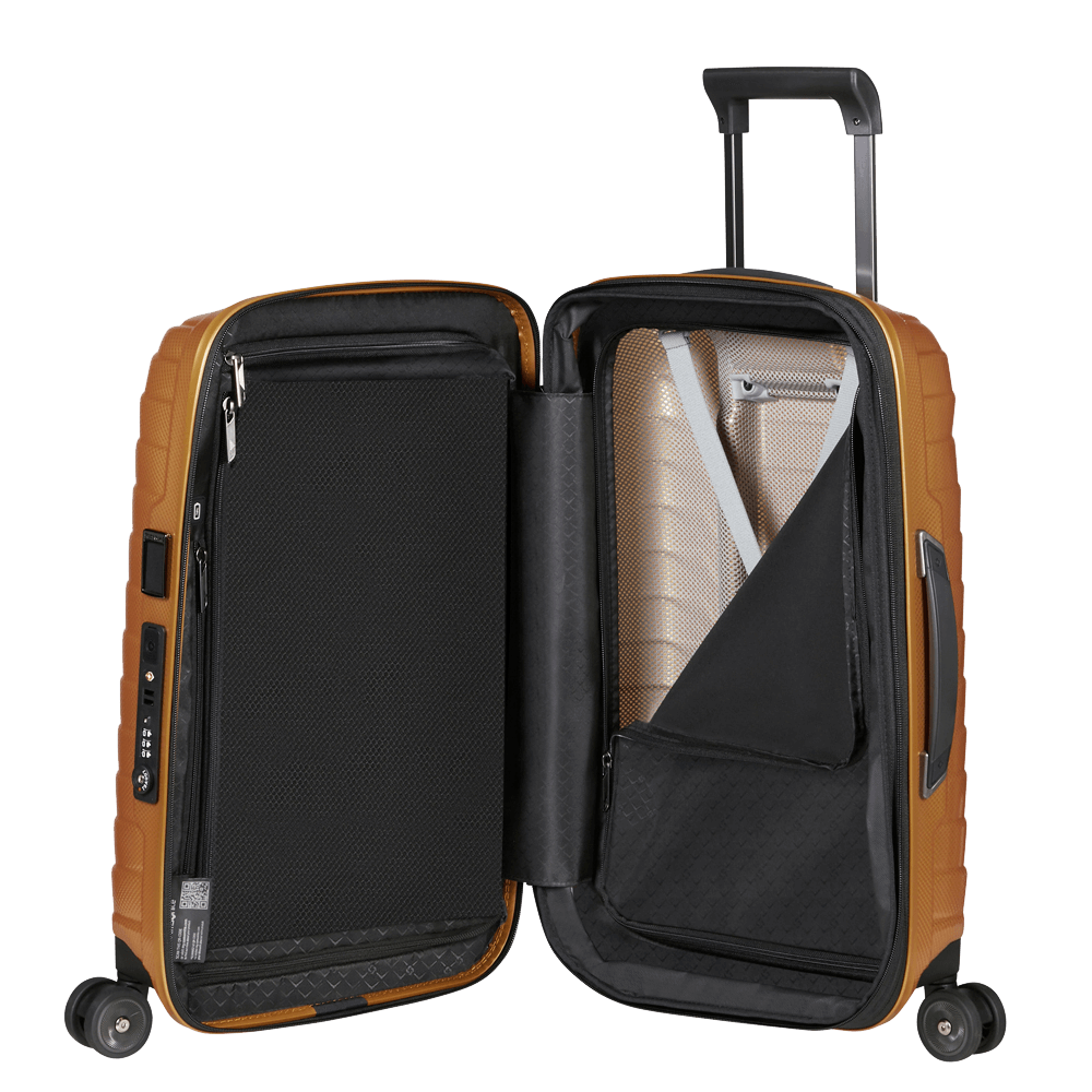 Maleta Proxis Spinner 55/20 Exp Cabina Honey Gold