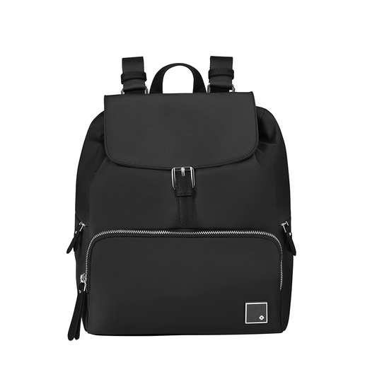 Mochila Samsonite Essentially Karissa com 3 Bolsos Preta