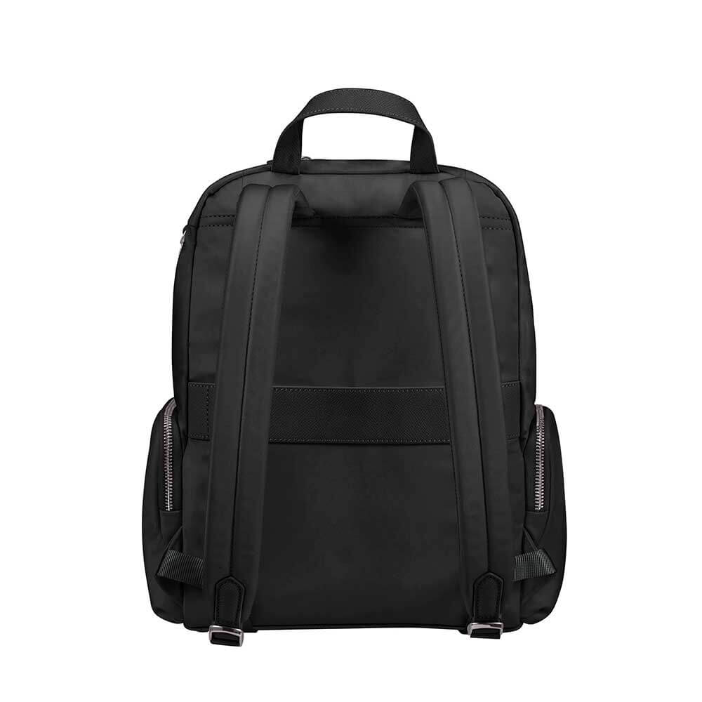 Mochila Samsonite Essentially Karissa com 3 Bolsos Preta