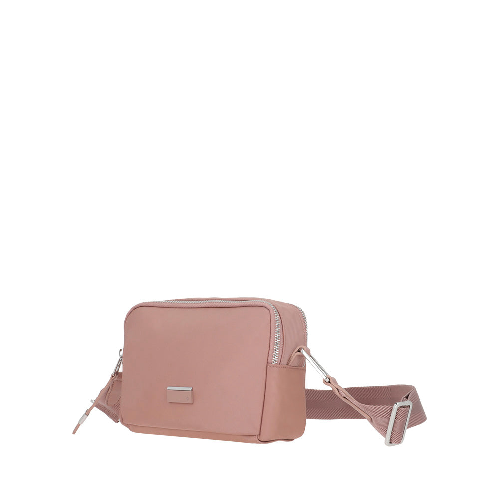 Bolsa Transversal Be-Her pequena Rosa