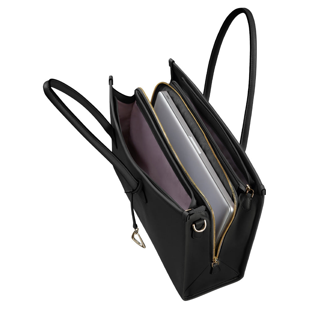Bolsa Tote para notebook Neverending 14.1" Deep Black
