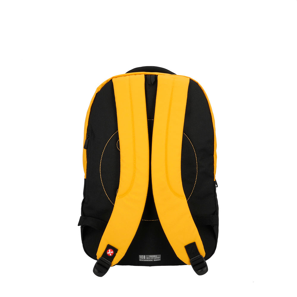 Mochila para notebook 17" masculina Gamma Amarela