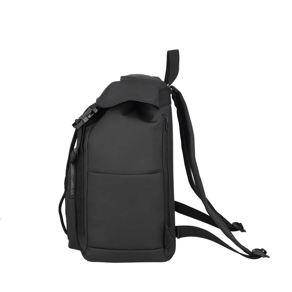 Mochila para notebook feminina Wanda preta 17"