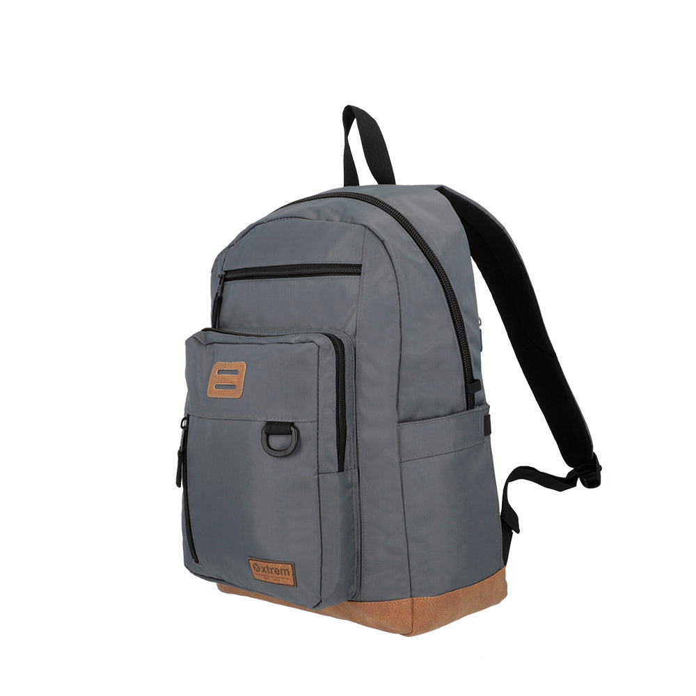 Mochila para notebook 16" masculina New Jersey Cinza