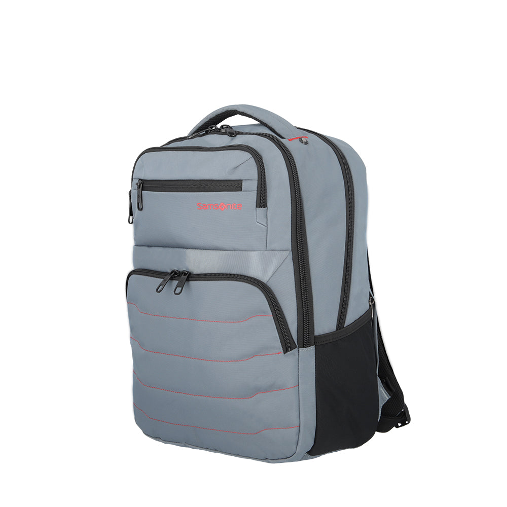 Mochila para laptop hombre Acceleration Stark gris 17