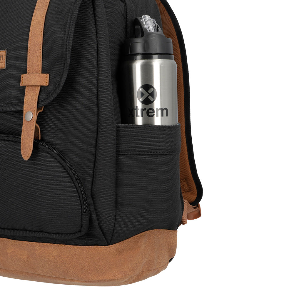 Mochila para Notebook 16" masculina Straps Preta