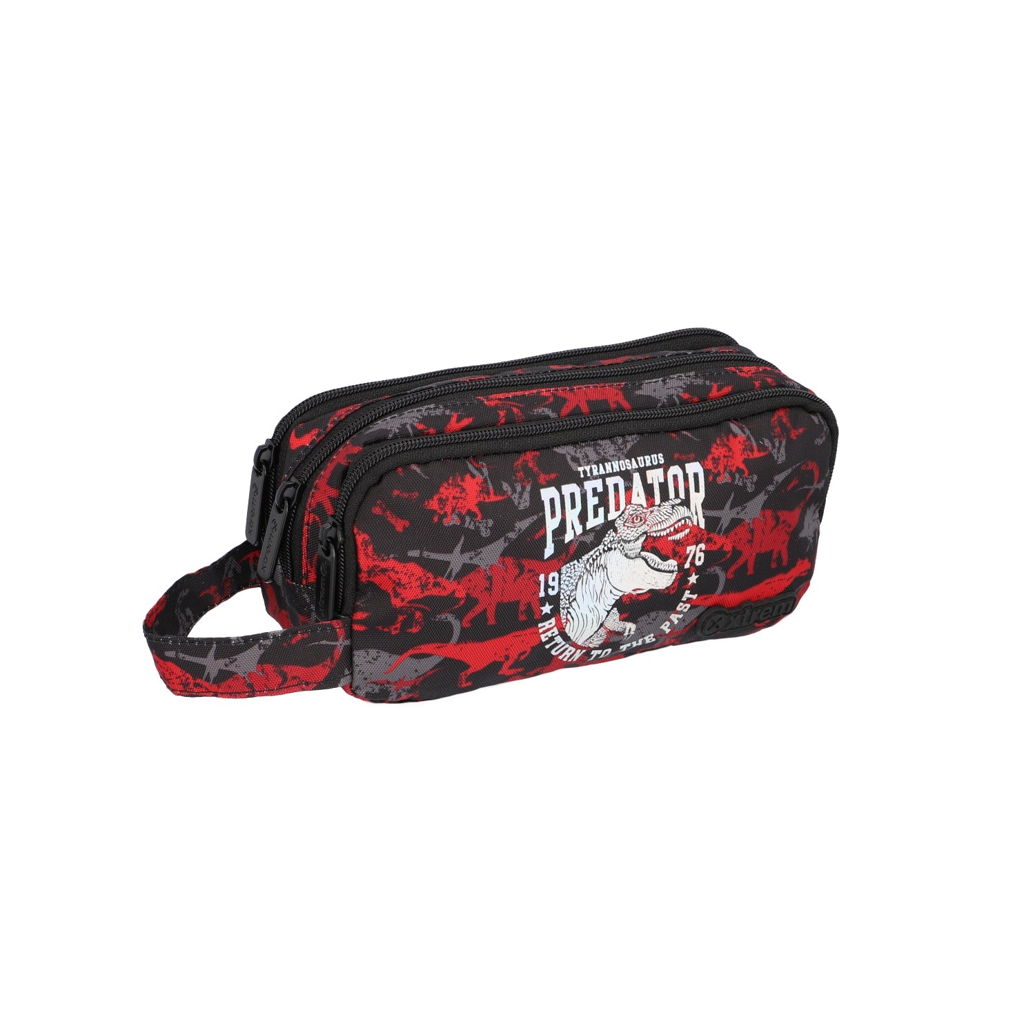 Estuche Pencil Case University 208 Red Dino