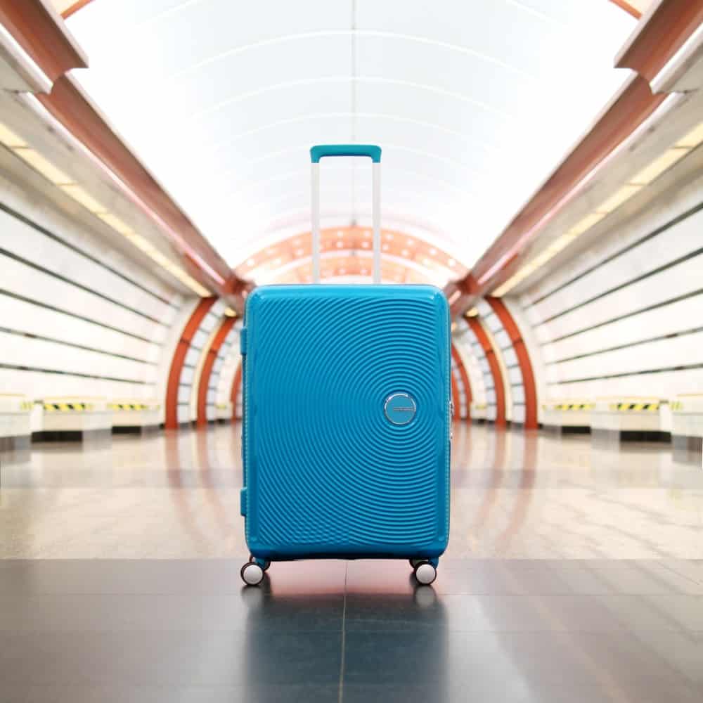  Maleta Rígida Curio Spinner 55/20 Tsa Cabina Azul 