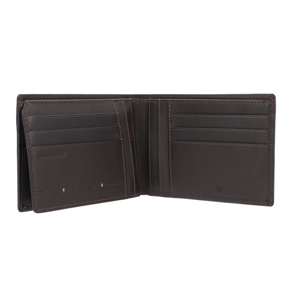 Billetera  Simpla 009  Dark  Brown