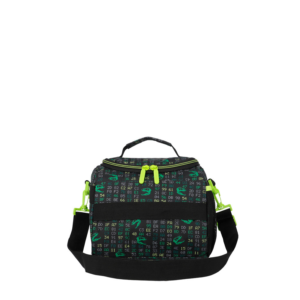 Lancheira Infantil masculina Térmica New Break Dino Verde
