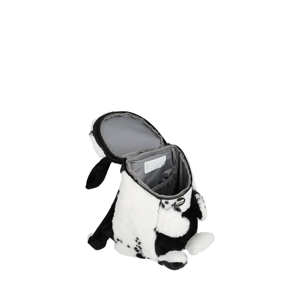 Mochila infantil masculina Parker Cachorro preta