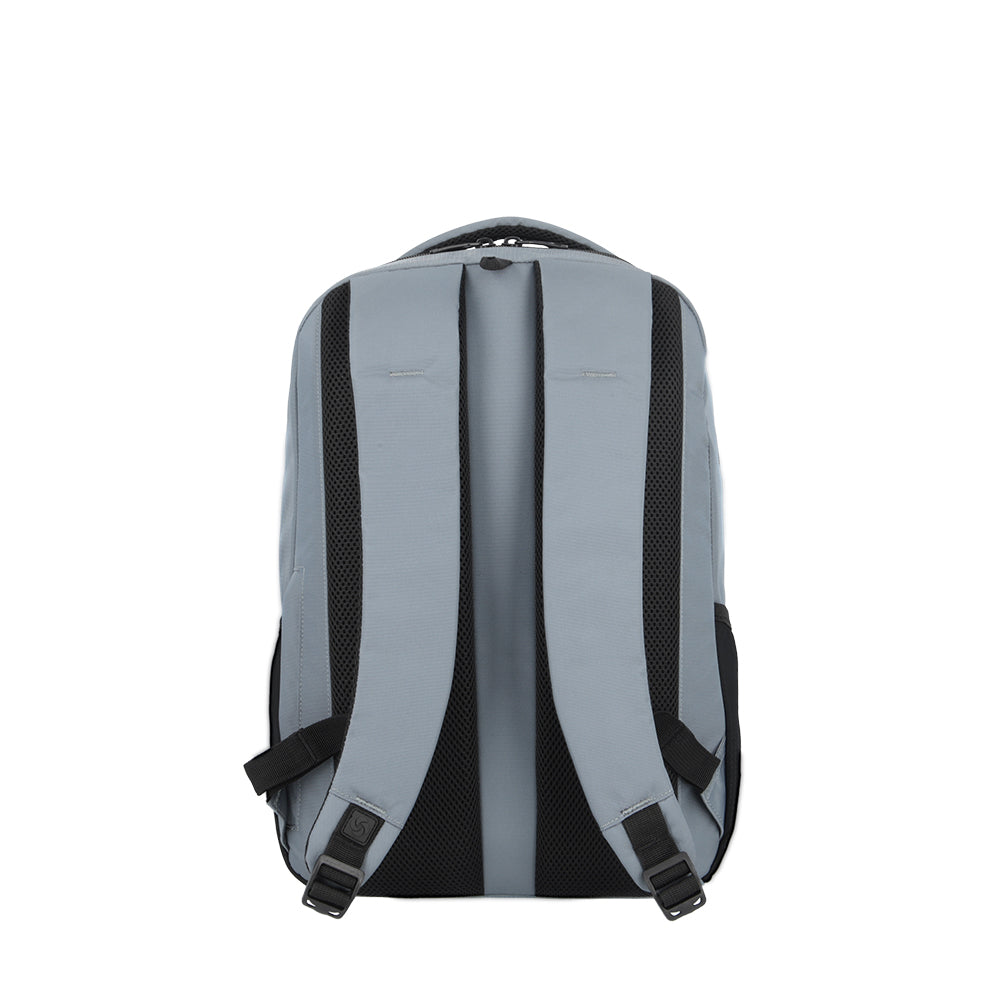 Mochila para laptop hombre Acceleration Stark gris 17