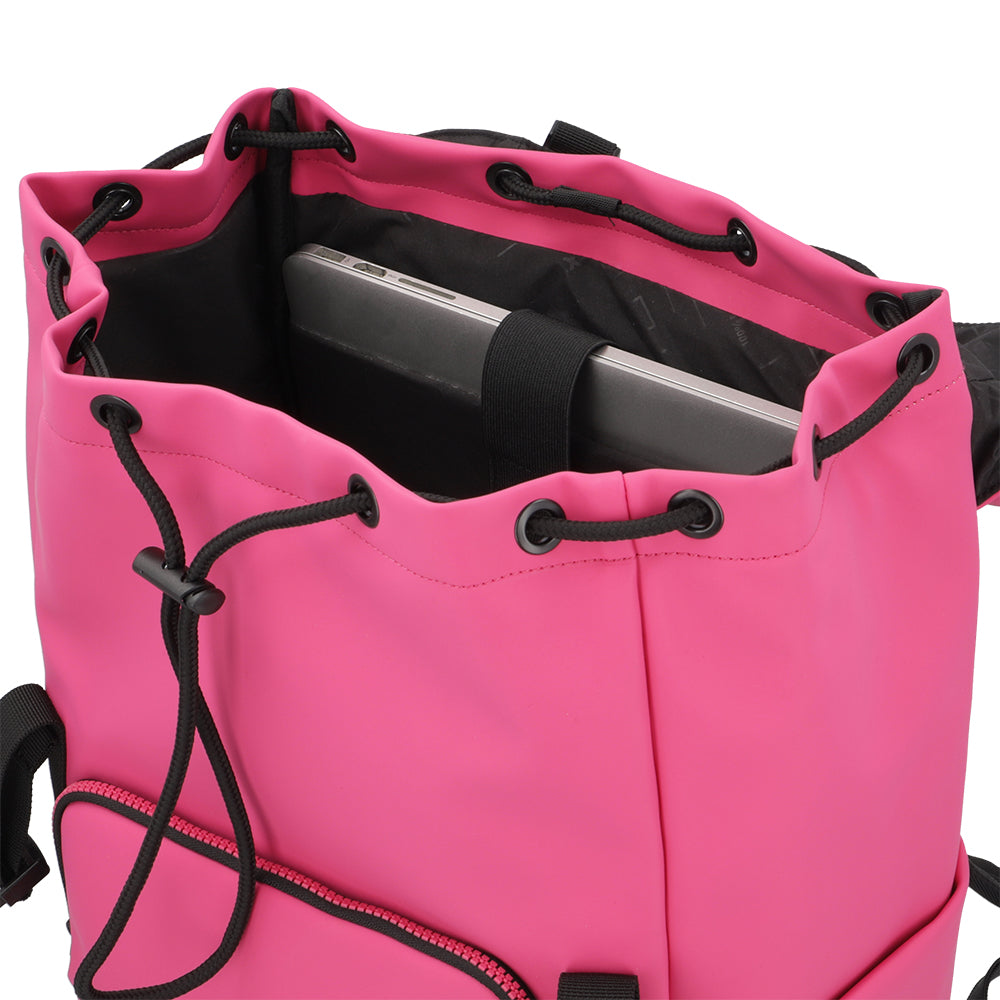 Mochila para notebook feminina Wanda rosa 17"