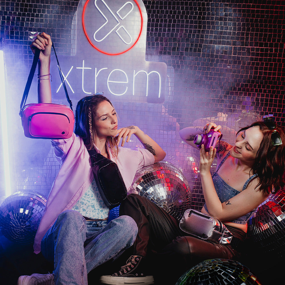 Cartera Izzie 3XT Fuchsia S