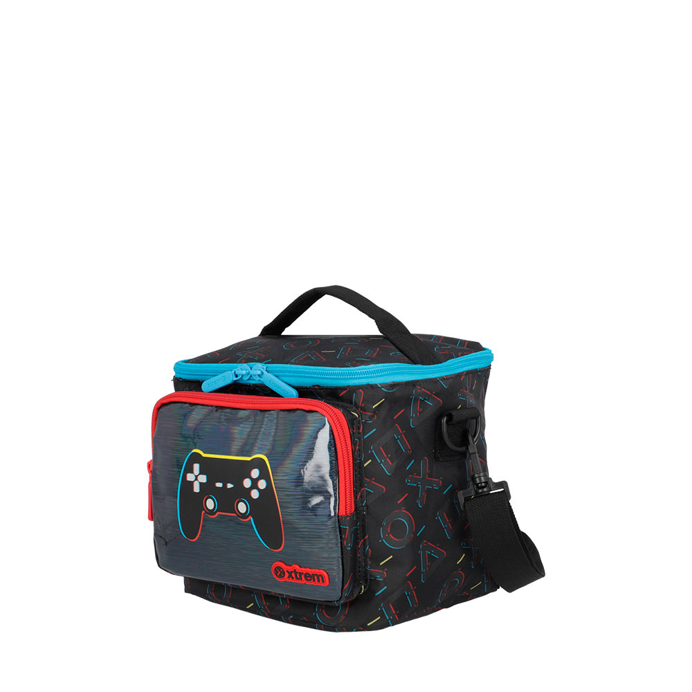 Lancheira Infantil masculina Térmica Oregon Gamer Preta