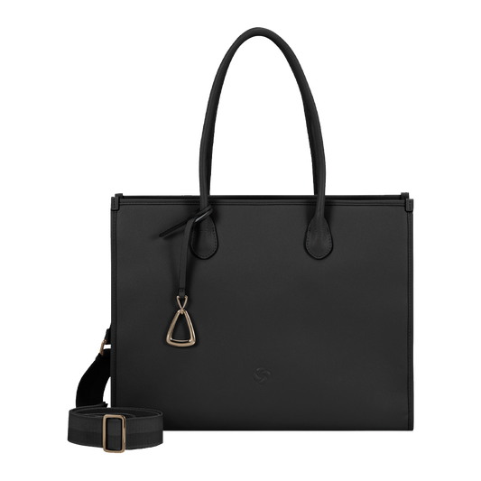 Bolsa Tote para notebook Neverending 14.1" Deep Black