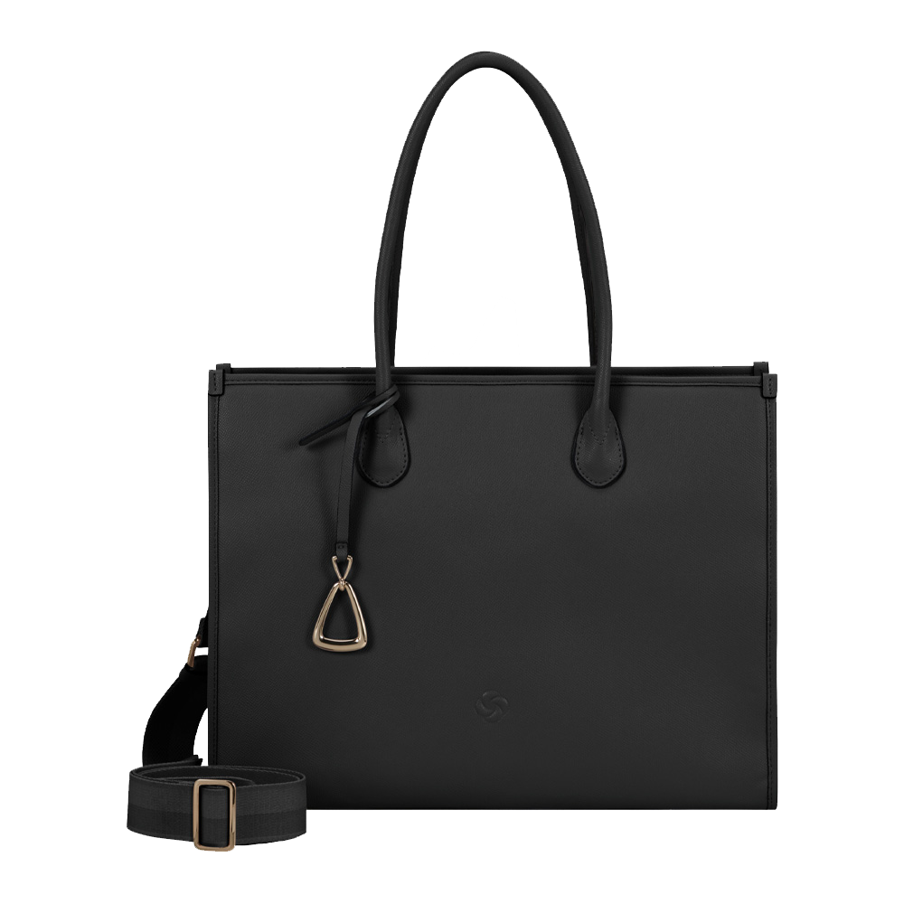 Bolsa Tote para notebook Neverending 14.1" Deep Black
