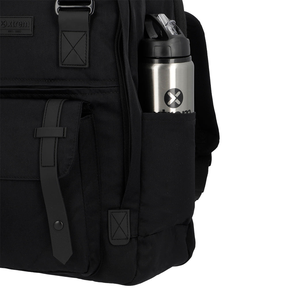 Mochila para notebook 16" feminina Portland Preta