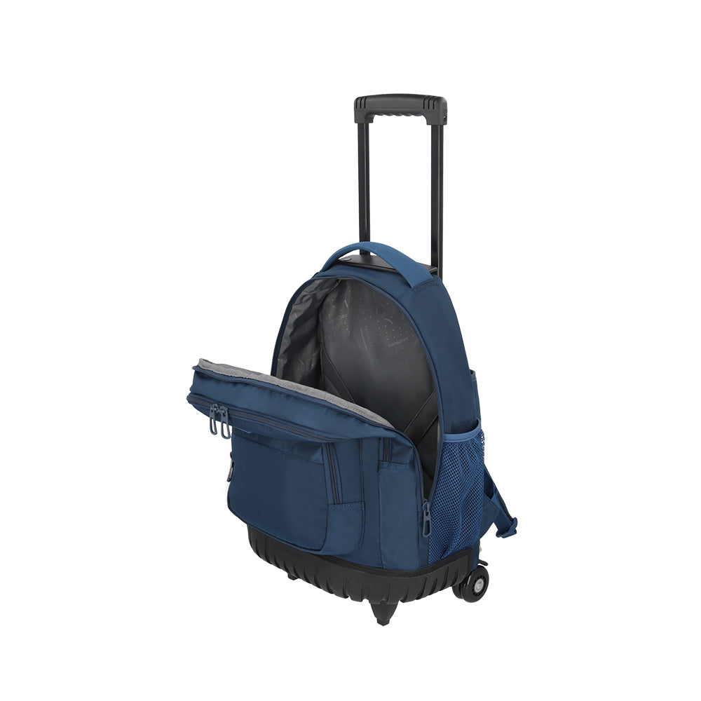 Mochila para notebook masculina Acceleration Java azul 16"
