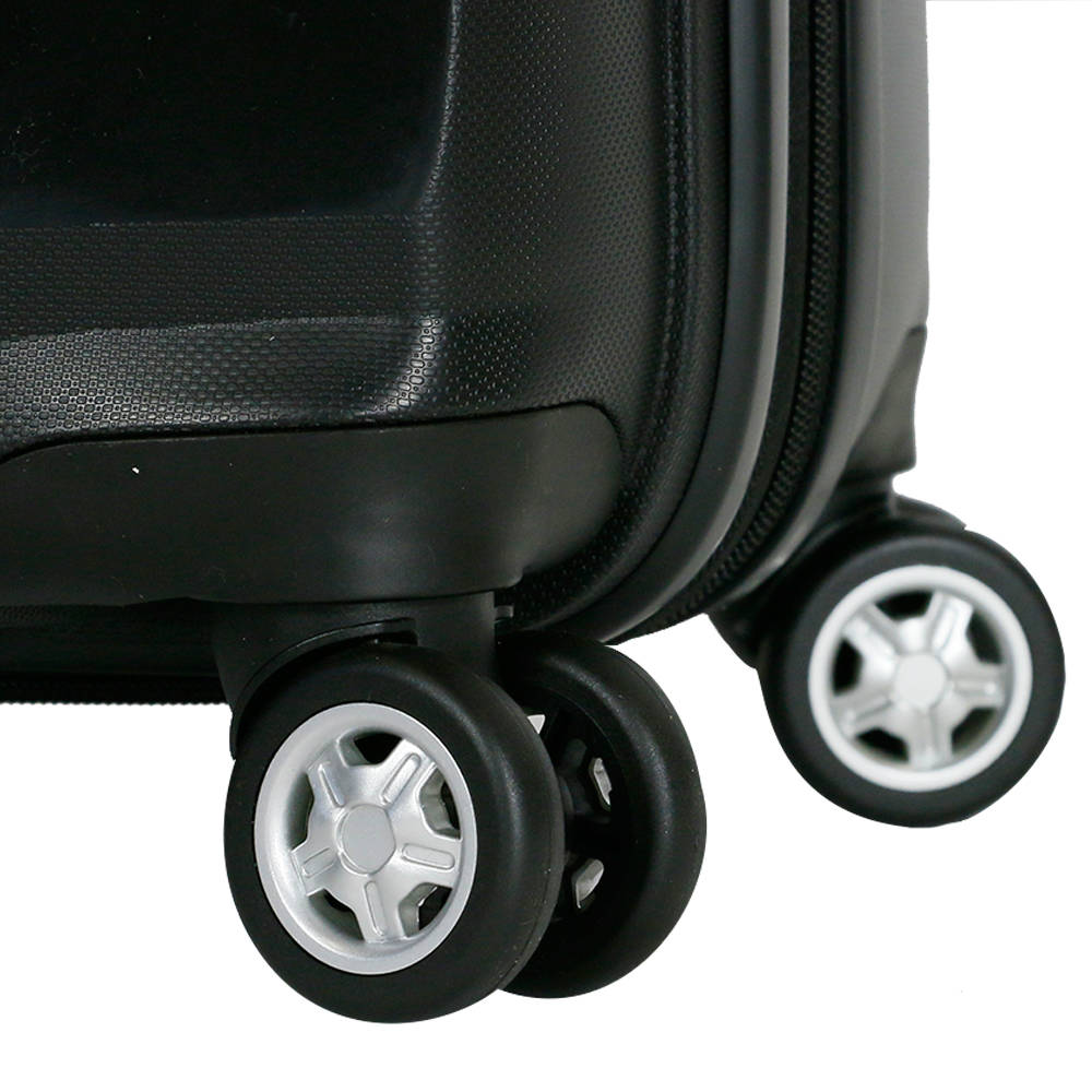 Maleta Rígida Spin Air Spinner 55/20 Exp Cabina Negro