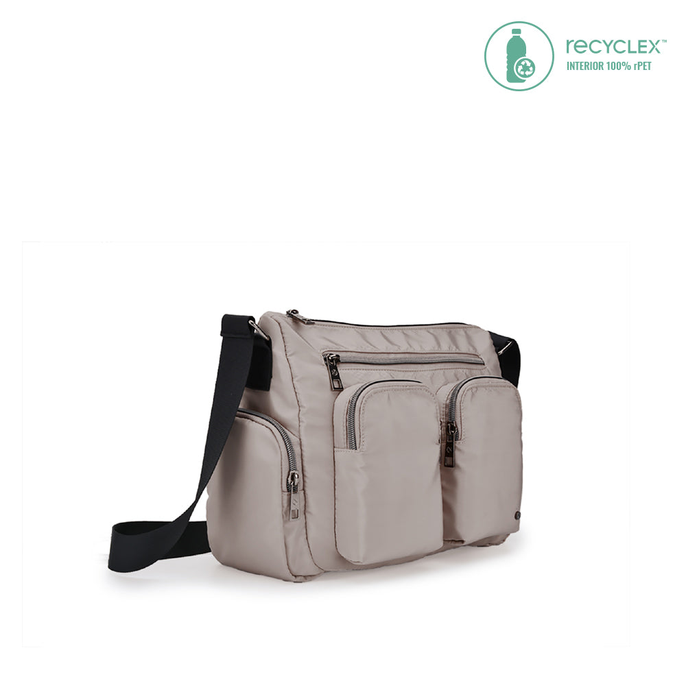 Cartera Lucca SS22 Beige