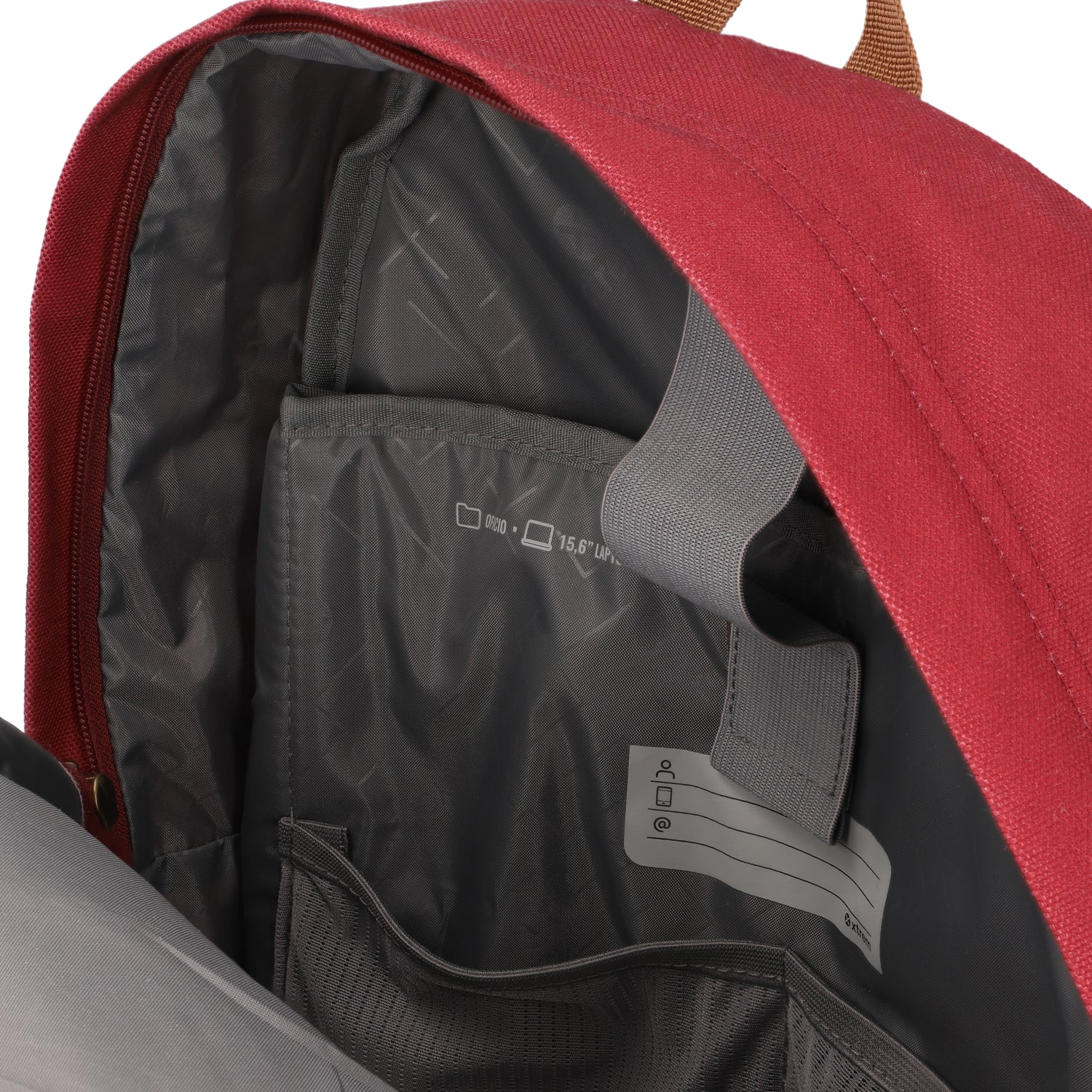 Mochila Lifestyle Backpack Straps 259 Burgundy